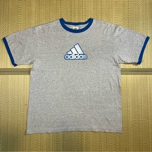 Adidas Men's Large Ringer Graphic Tee
